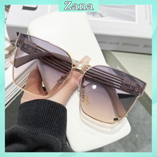  Mắt kính nữ thời trang đi biển hè 2026 kính râm bản to mắt mèo không viền đi du lịch chống tia uv 