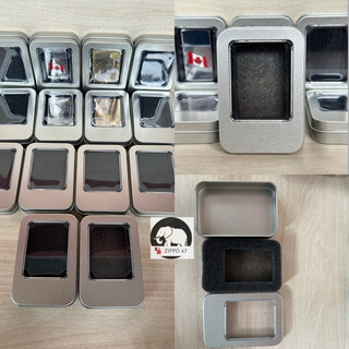 Hộp thiếc nhựa trong, bảo quản trưng bày zippo