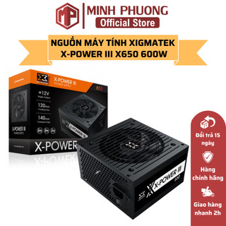 Nguồn Máy Tính XIGMATEK X-POWER III X-650 - Hàng Chính Hãng