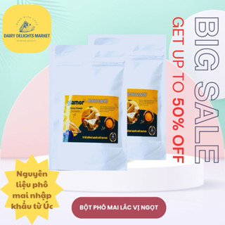 (Gói 100gr) Bột phô mai lắc khoai lang chiên vị Ngọt