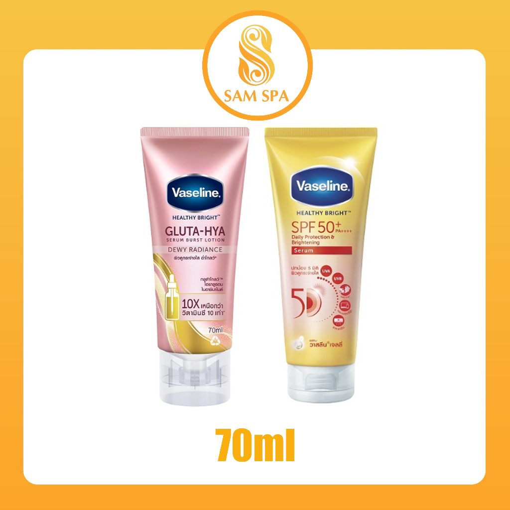 Serum chống nắng dưỡng thể Vaseline 50x bảo vệ da 70ml