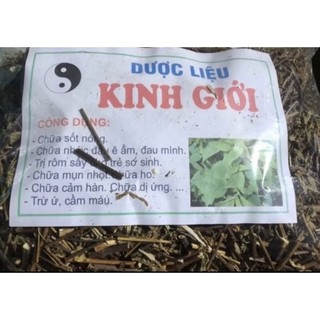 100g cây kinh giới nhà trồng khô, sạch, mới