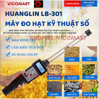 Máy Thuỷ Phần Đo Độ Ẩm Hạt Lúa, Gạo, Ngô - Huanglin LB-301