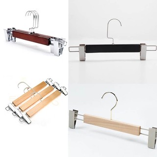 5 Kẹp quần áo gỗ, móc kẹp treo quần áo cho Shop. Nhiều màu gỗ và đầu móc để lựa chọn