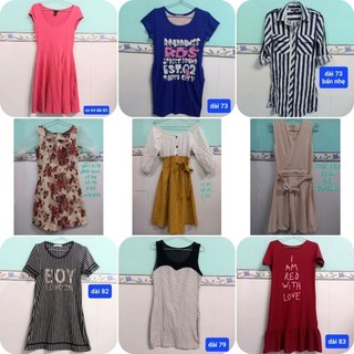 Thanh lý đầm size s eo 68-70 40-45kg