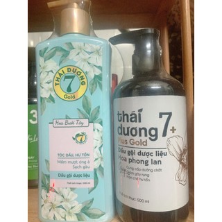 DẦU GỘI THÁI DƯƠNG 7 chai gold 500ml ( TD7/TD7 PLUS )