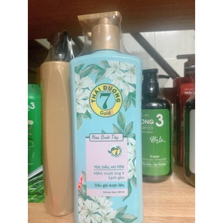 Dầu gội Thái Dương 7 chai GOLD 480ml Dầu gội dược liệu Thái Dương thành phần 100% từ thảo dược