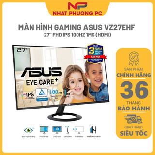 Màn hình gaming asus vz27ehf 27" fhd ips 100hz 1ms - chính hãng