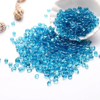 Sỏi xanh rải nền bể cá, bể thuỷ sinh.Sỏi thuỷ tinh Trang trí bể cá cảnh , trang trí tiểu cảnh