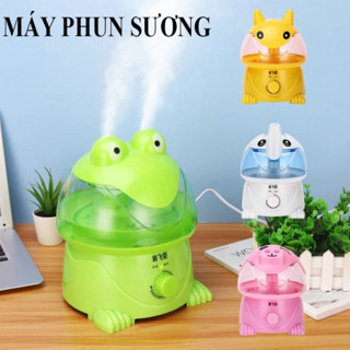 Máy Phun Sương Hình Thú, Ếch Phun Sương Tạo Độ Ẩm Cao Cấp