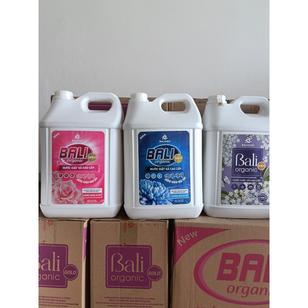 Nước giặt xả Bali gold oganic 10kg