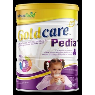 Sữa bột Wincofood Goldcare Pedia 850g - Dành cho trẻ biếng ăn, chậm lớn