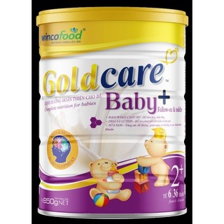 Sữa bột Goldcare Baby Plus dễ tiêu hóa, tăng khả năng hấp thụ, phát triển trí não bộ và thị giác 850 gam