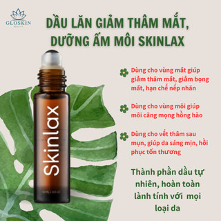  Dầu Lăn Giảm Thâm Mắt Dưỡng Hồng Môi SKINLAX   10ml   |GLOSKIN 