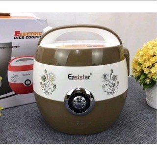 Nồi cơm điện cao cấp Eaststar Chính Hãng , Nồi điện mini 3 dung tích dáng quả táo nấu cơm ngon nhanh