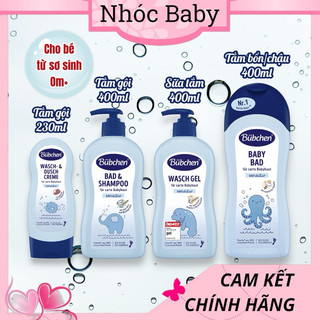 Sữa tắm gội Bubchen cho bé từ sơ sinh 0m+ (da nhạy cảm)