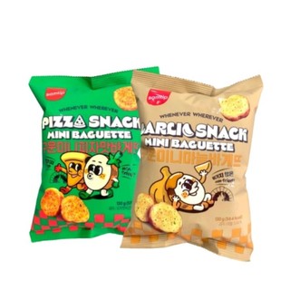 Snack bánh mì vị bơ tỏi và pizza Samlip 120g Hàn Quốc