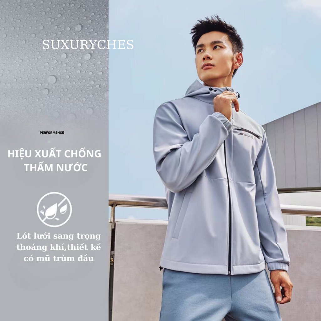 Áo khoác gió nam nữ có mũ cao cấp 2 lớp, chất liệu gió tráng bạc chống tia UV chống nắng ngăn gió | BigBuy360 - bigbuy360.vn