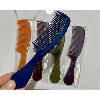 💋💋Combo 5 Cây Lược Cán NÂU BÓNG, NHIỀU MÀU, Siêu Chắc (Dài 16cm)