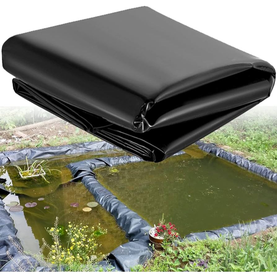 [ Bạt lót hồ chống thấm rộng 5m - dầy 0.5mm ( 5 zem ) - Bán theo mét Dài ] bạt lót hồ HDPE, Bạt lót 