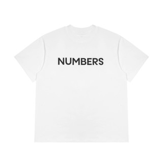 Áo thun numbers - white - numbers chính hãng