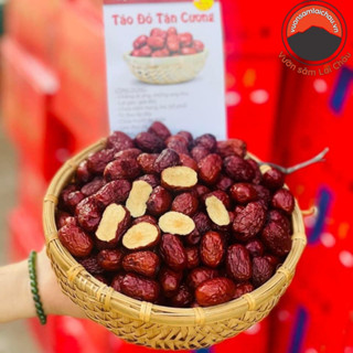 Táo đỏ Hoà Điền, Tân Cương loại 1 thượng hạng hữu cơ sấy khô size đại, táo đỏ kỷ tử tăng cường miễn dịch, chống oxy hoá