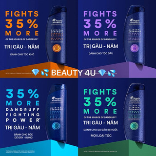 HEAD MỸ GIẢM GÀU, NẤM, DẦU GỘI HEAD & SHOULDERS MỸ CLINICAL STRENGTH 400ML