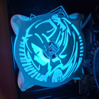 Tấm che trang trí quạt tản nhiệt PC 120mm hình Hatsune Miku