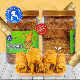 Mực cán tẩm gia vị 1KG Đệ Nhất Khô đồ ăn vặt ngon rẻ mực mềm to miếng dày Đặc Sản Phan Thiết AV02