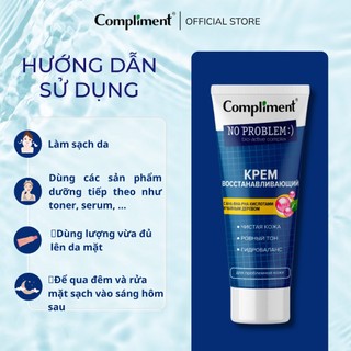 Kem Dưỡng Da Dầu Mụn Compliment No Problem AHA BHA PHA 50ML