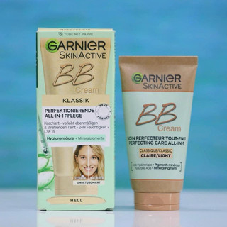 Hàng Đức Xách Kem nền trang điểm BB Garnier cho da nhờn