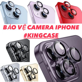 Bộ 3 Mắt Full Hộp Bảo vệ camera iphone 16/15/14/13/12/11/Pro/Max/Plus/Titan Màu giống máy nguyên bản