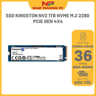 Ổ cứng ssd kingston nv2 1tb nvme m.2 2280 pcie gen 4x4 -