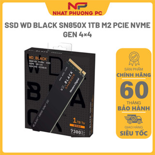 Ổ cứng SSD WD BLACK SN850X 1TB WDS100T2X0E  M2 PCIe NVMe Gen 4×4 SSD Chính hãngQQQ