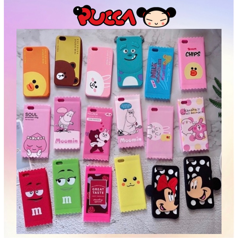 [XẢ KHO]Ốp Lưng iPhone 6Plus/6sPlus Silicone Dẻo Hình Thú Dễ Thương