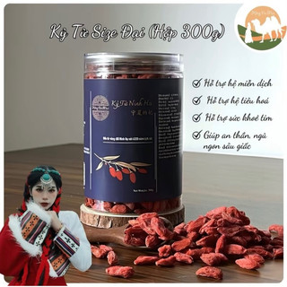 Kỷ tử ninh hạ khô tự nhiên hộp 300g