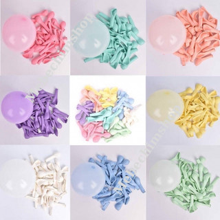 50 Bóng pastel 5 inch 12cm trang trí tiệc sinh nhật PT01