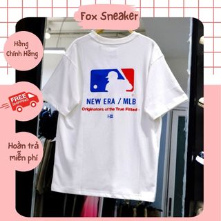 [Xả Kho]  Áo Thun New Era X MLB La Trắng Hàng Chính Hãng 14405338 | Fox Sneaker