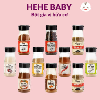 Bột Gia Vị Hữu Cơ Vipep nấu ăn dặm cho bé và gia đình