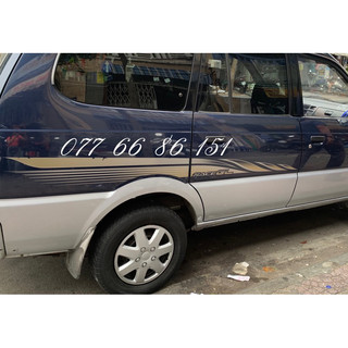 Tem Dán Sườn Xe Zace 2001 2002.Tem Dán Sườn xe zace 2001 2002
