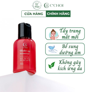 Tẩy trang mắt môi lựu đỏ c'choi, punica lip & eye make up remover