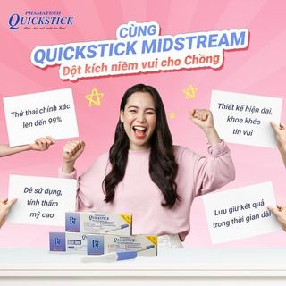 [Made in USA] BÚT THỬ THAI QUICKSTICK MIDSTREAM