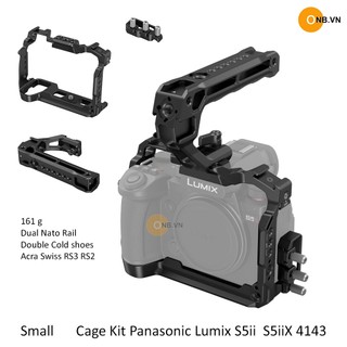 Small cage kit panasonic lumix g9 ii s5 ii - s5ii s5ii-x 4143