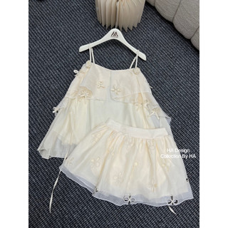 Set Tơ 2 Dây Đính Nơ Kiều Trang Basic