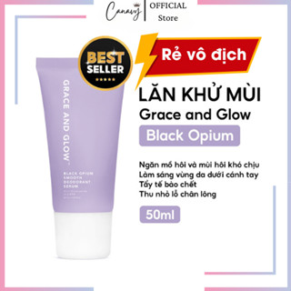 Lăn khử mùi Grace & Glow Black Opium Smooth Deodorant Serum sáng da giảm tiết mồ hôi Canavy Store