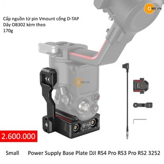 Small power supply base plate dji rs4 pro rs3 pro rs2 code 3252