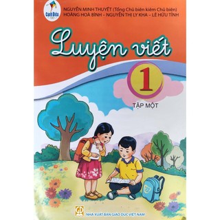 Sách - Luyện Viết 1 Tập 1 - Cánh Diều (Bán kèm bao sách và bút chì 2B)