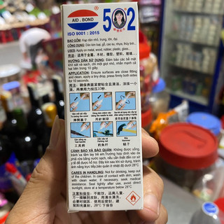 Keo Dán 502 Hiệu Thuận Phong Và Nhật Quang