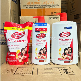 Sữa tắm Lifebuoy đỏ bảo vệ vượt trội 800g/ chai 1,1kg