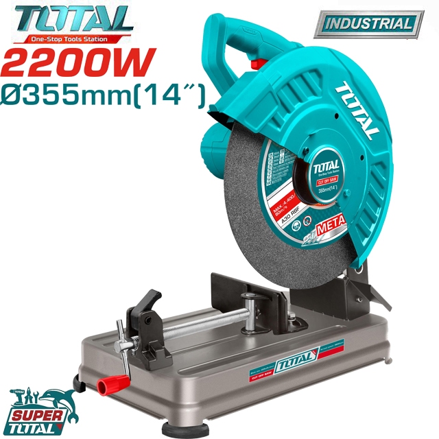 Máy cắt sắt bàn 2200W Total TS223558